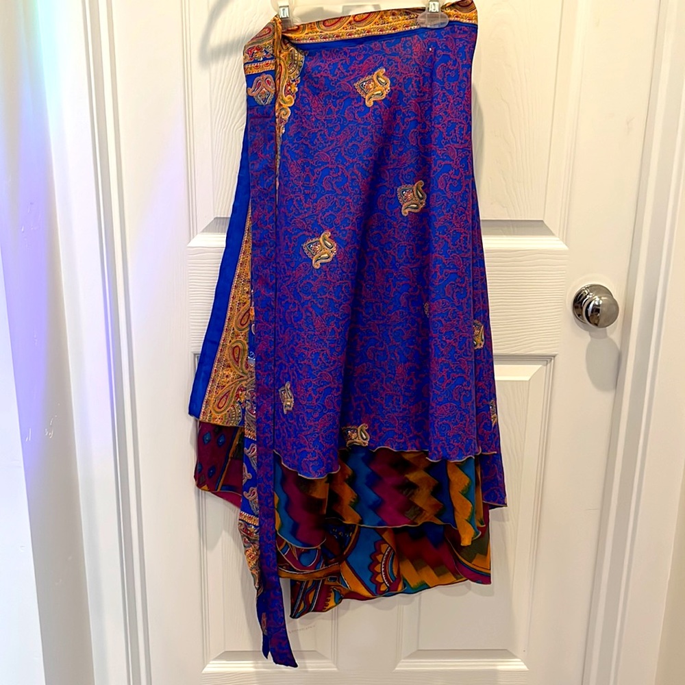 OS 2in1 wrap skirt unisex